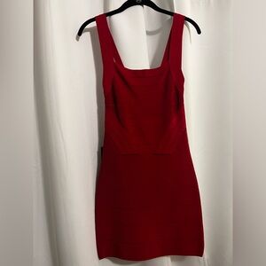 Bebe bandage midi dress